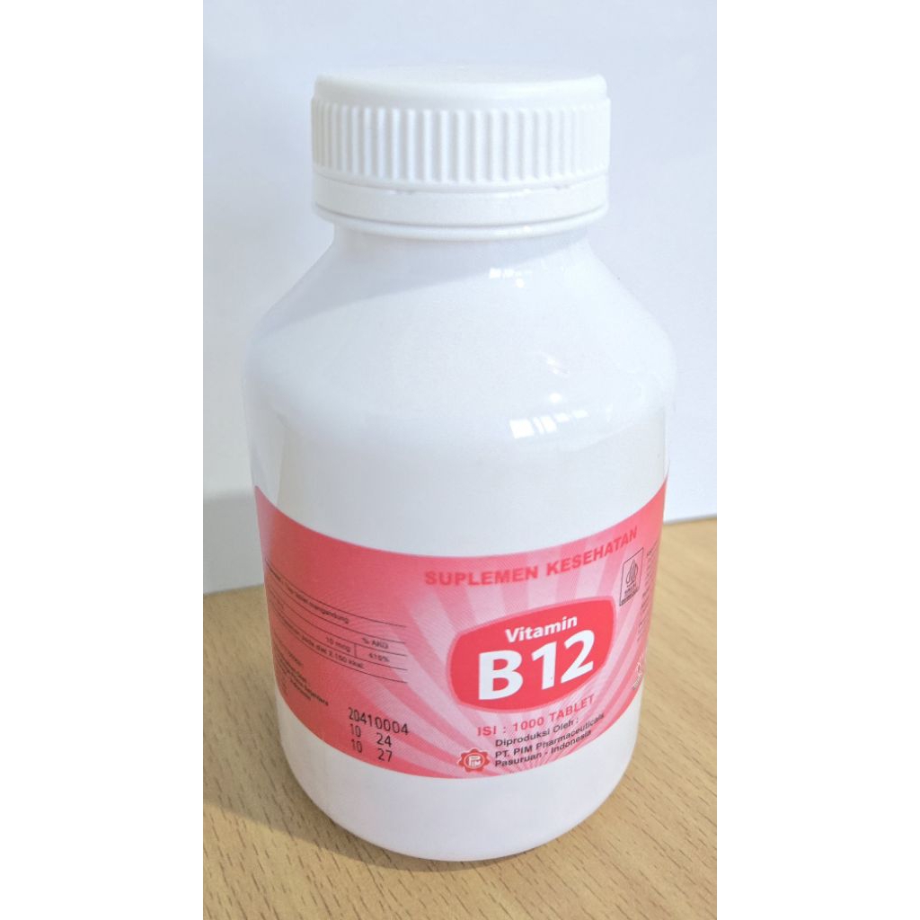 VITAMIN B12   10mcg  1000 tablet
