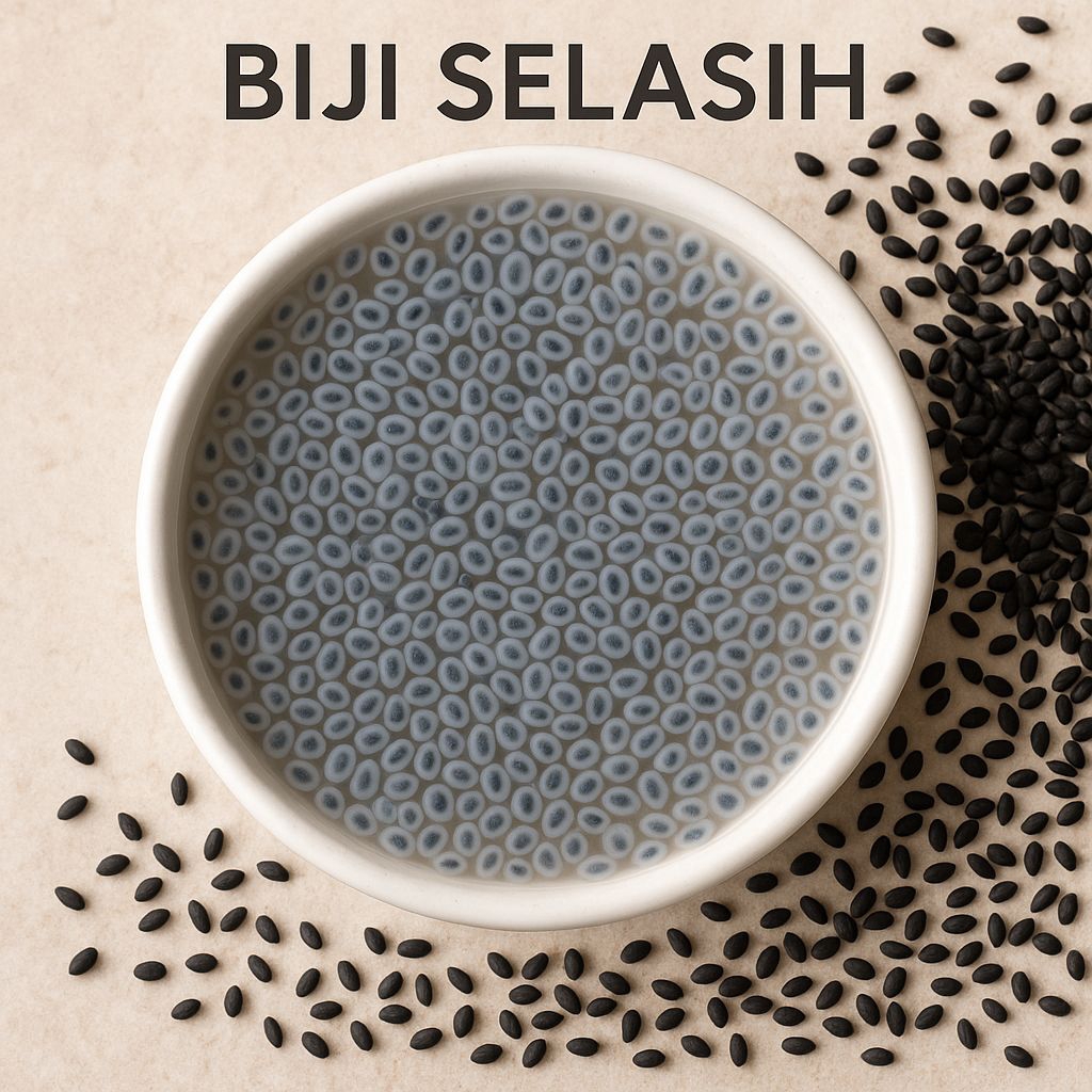 

Biji Selasih Premium 100gr