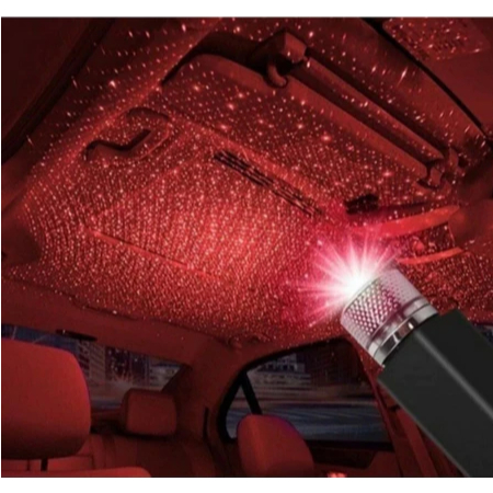 Lampu LED Mobil Usb Star Langit Galaxy Lampu Dekorasi Interior Mobil Bintang Colokan USB