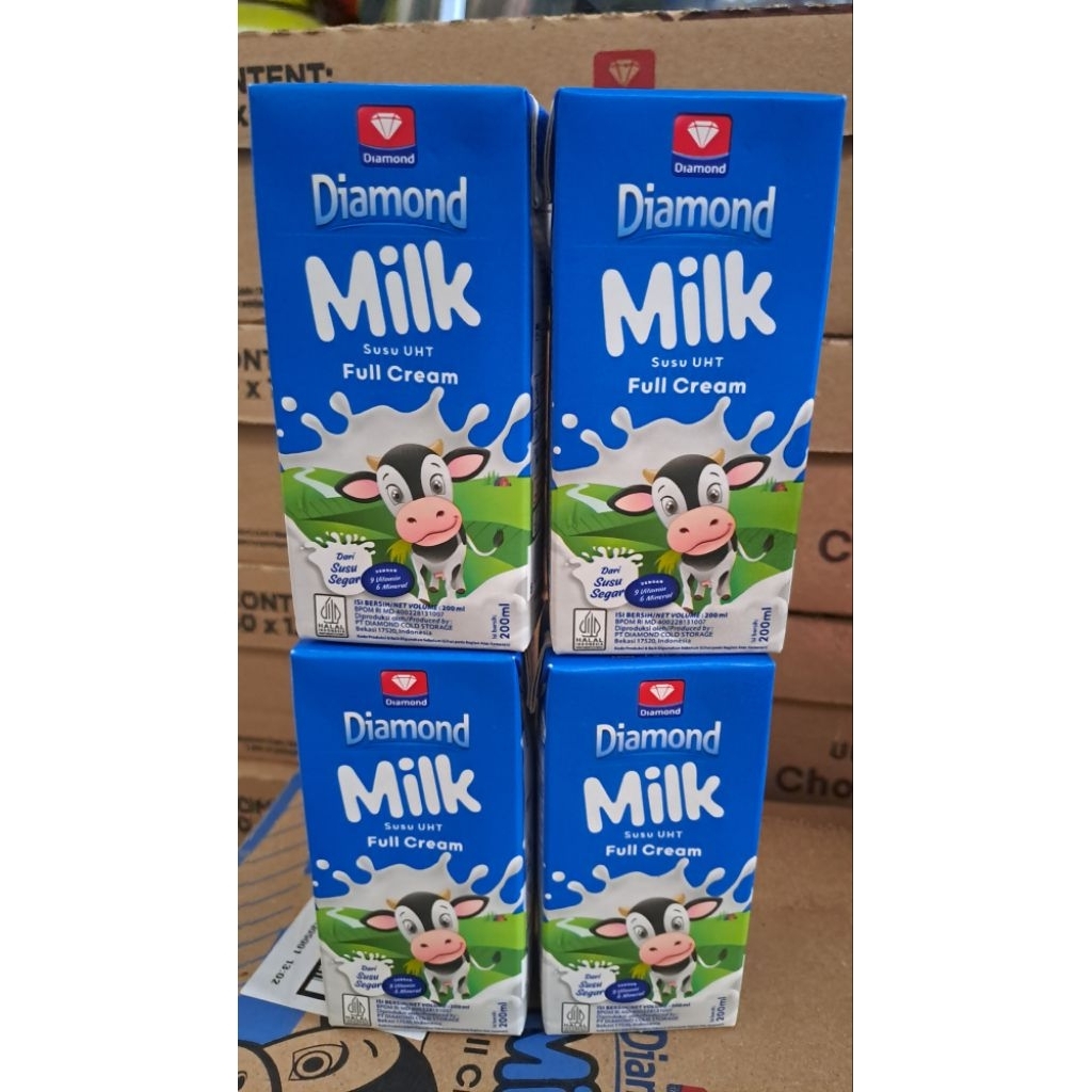 

[KIRIM INSTAN] SUSU UHT FULL CREAM 200 ML 1 DUS