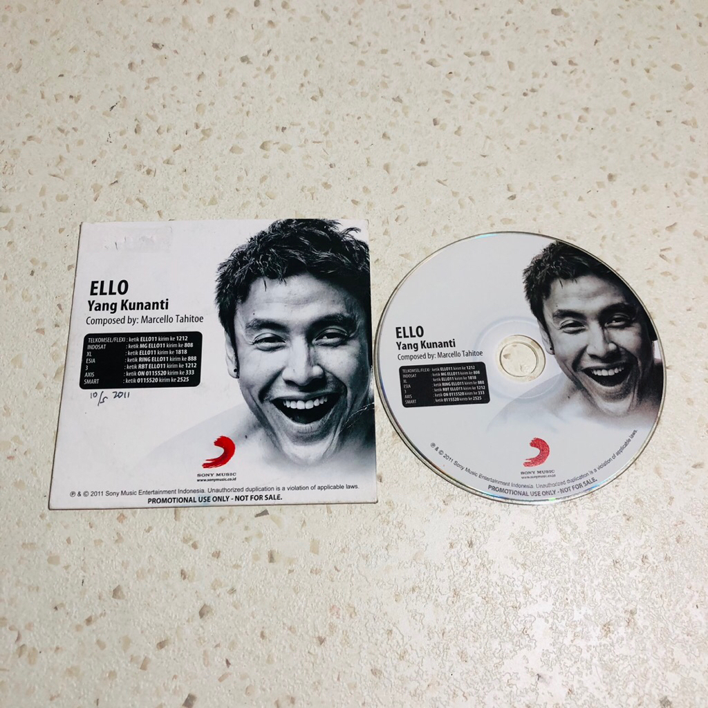 CD ELLO Yang Kunanti - Sony Music