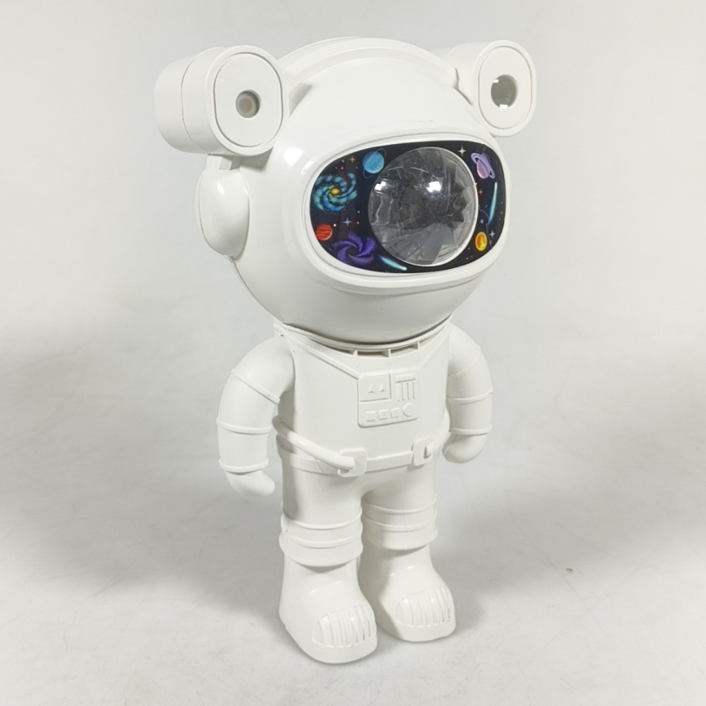 Lampu Tidur Proyektor Galaxy Astronot / Lampu Tidur Aestetic Austronaut / Lampu Disko
