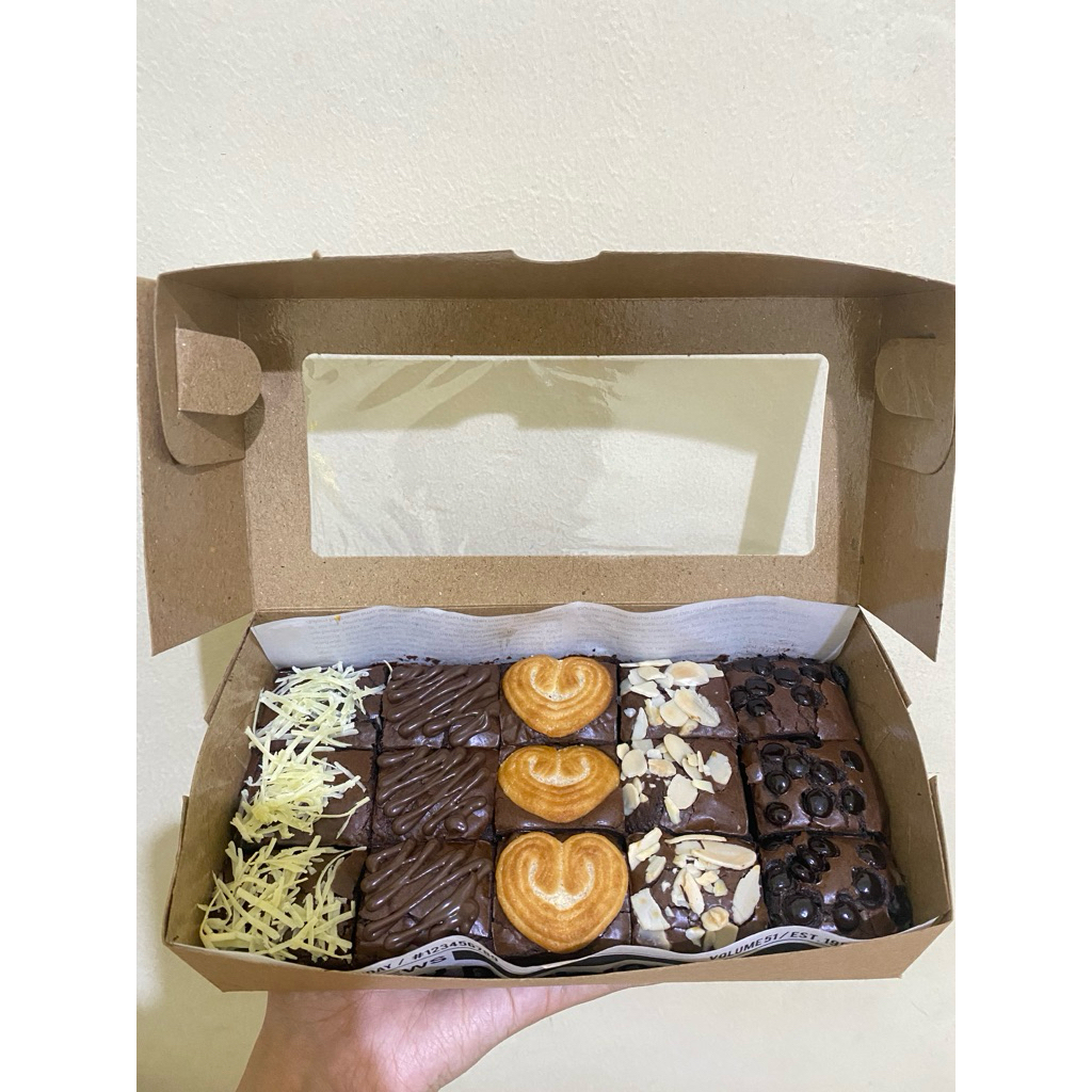 

Fudgy brownies sekat