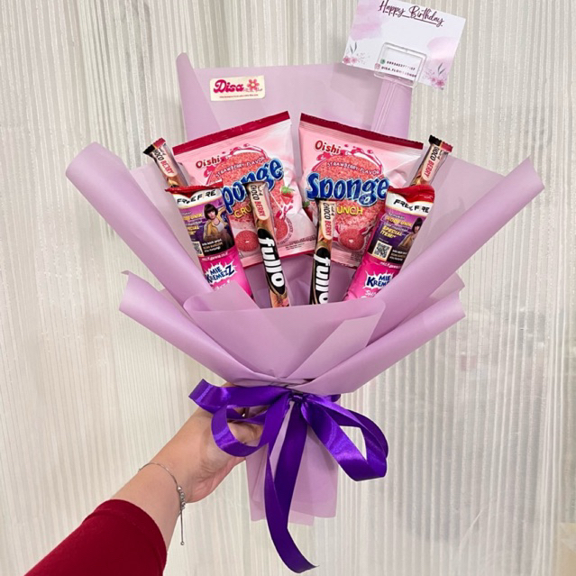 

Snack Bouquet Wisuda Hits Murah Meriah Dijamin Cepat dan Terpercaya