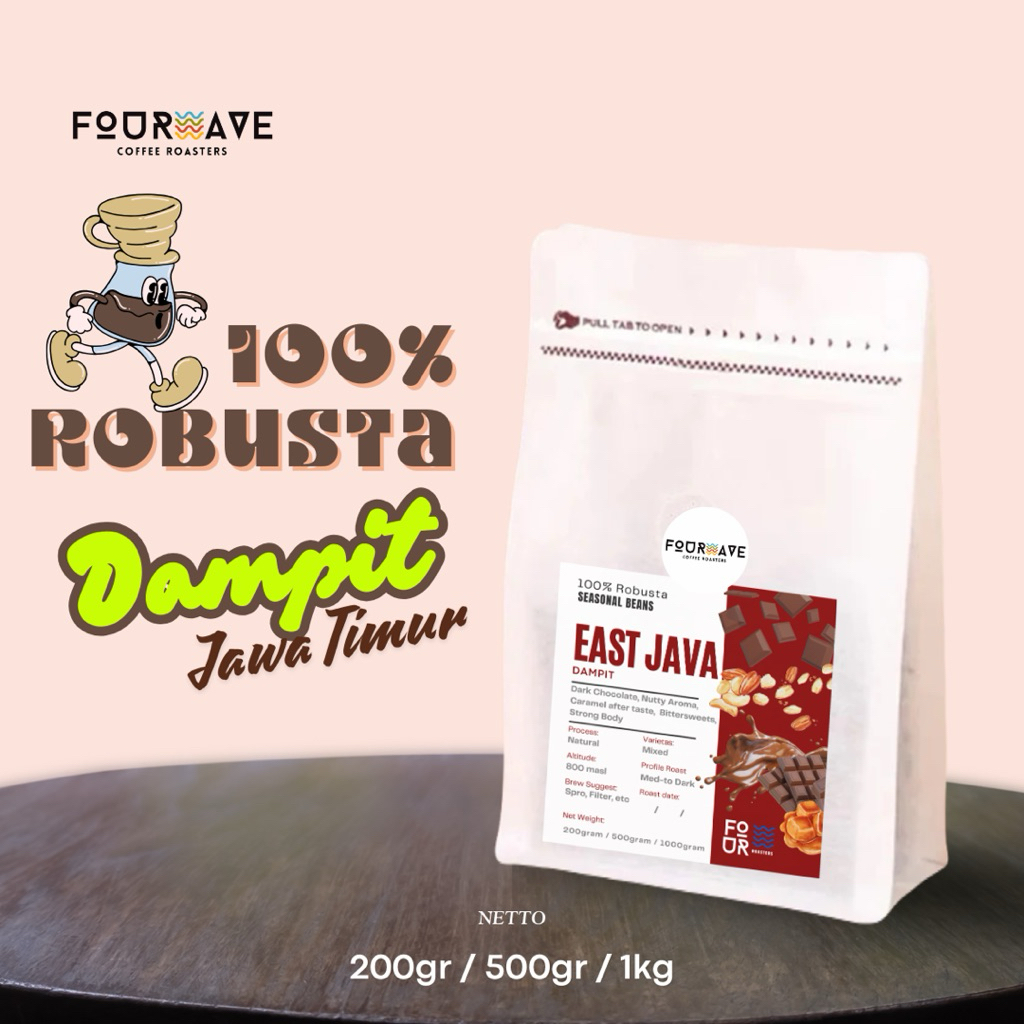 

Robusta Dampit Jawa Timur - Single Origins by Fourwave roasters