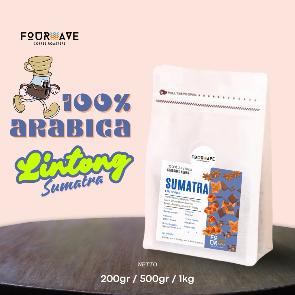 

Arabica Lintong Sumatra - Single Origins by Fourwave roasters