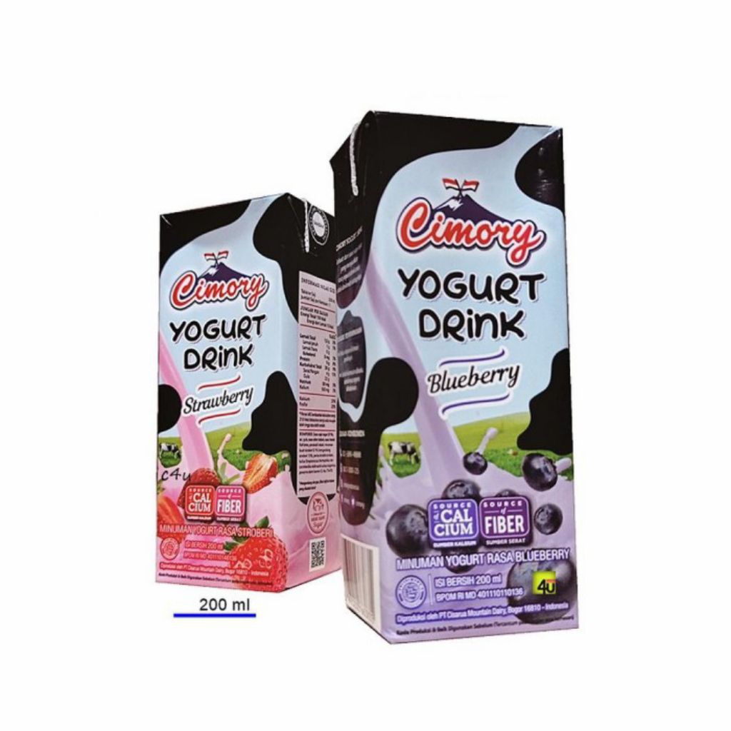 

ECER CIMORY YOGHURT DRINK KOTAK NETTO 200 ML