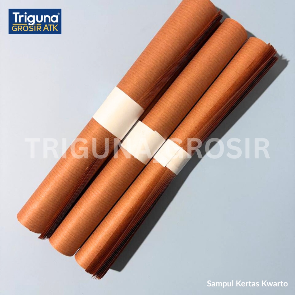 

Sampul Kertas Cokelat Buku Tulis Kwarto (10 lembar)