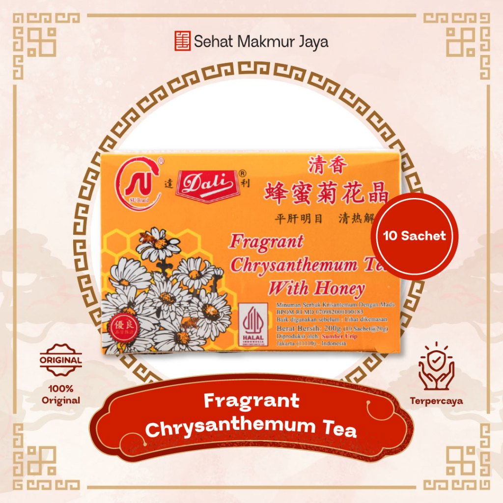 

Fragrant Chrysanthemum Tea With Honey Isi 10 Sachet