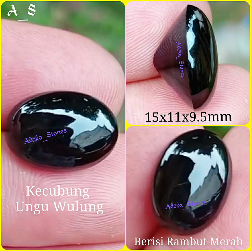 Kecubung Ungu Wulung Isi Rambut Merah