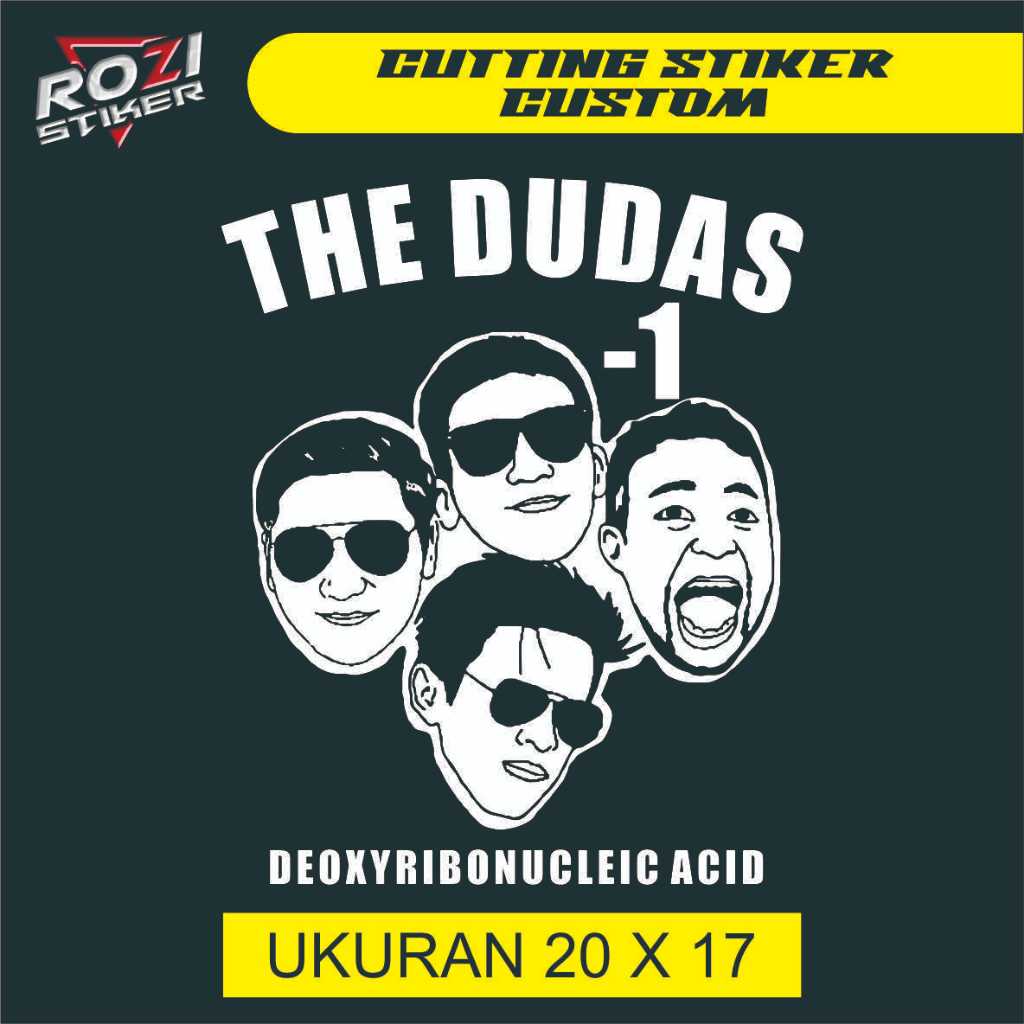 

CUTTING STIKER THE DUDAS -1