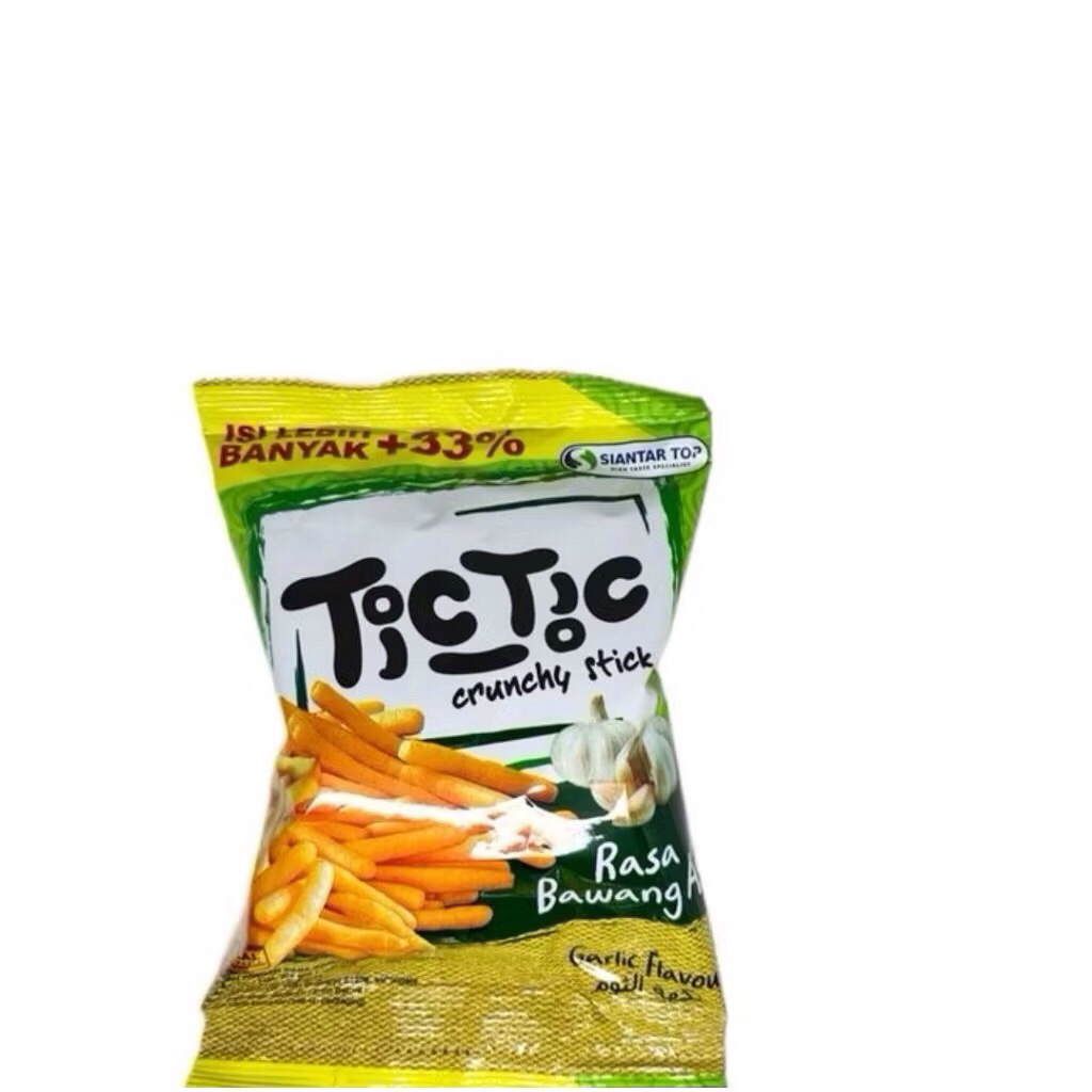 

Tic-tic rasa bawang 1renteng @10pcs