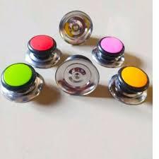 knop knob handle pentol tutup kaca panci warna warni / pentolan pegangan tutup panci kaca stainless 