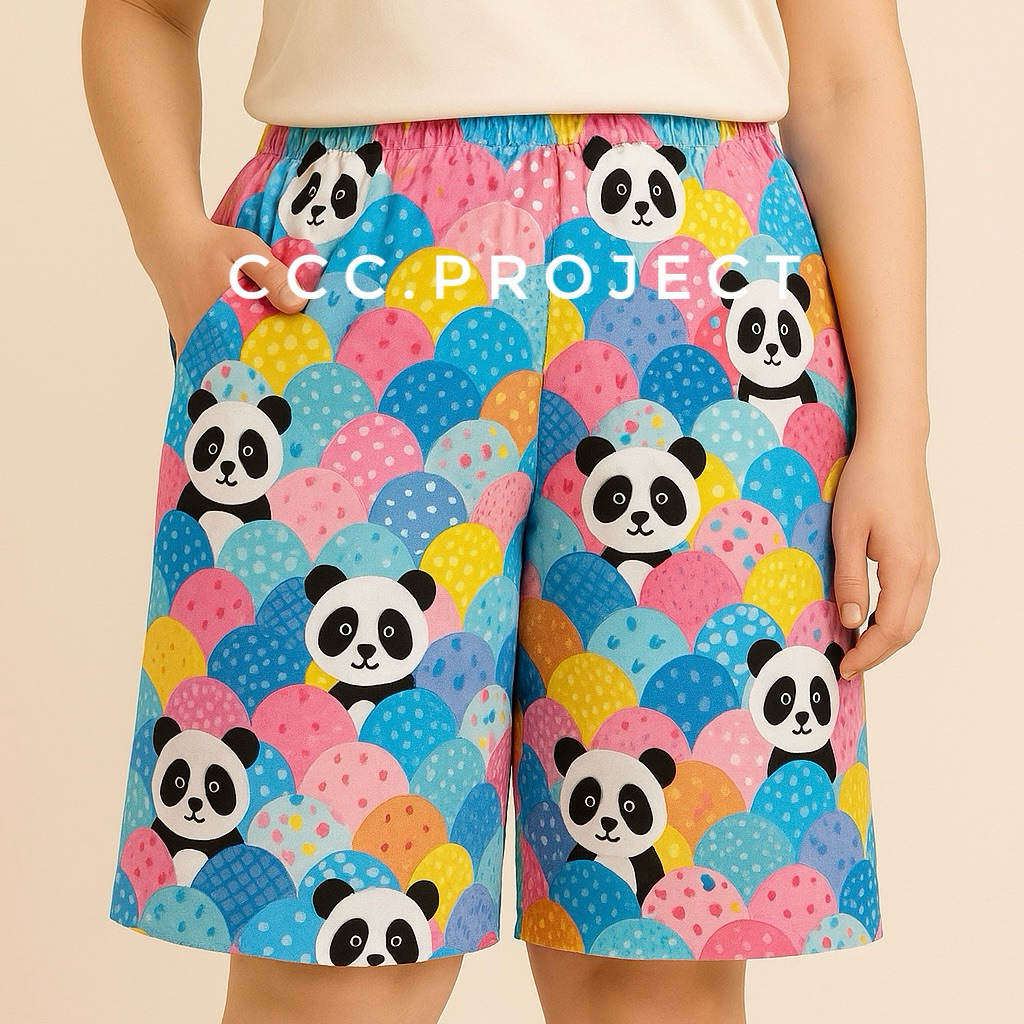 XL SELUTUT Celana pendek wanita katun celana santai