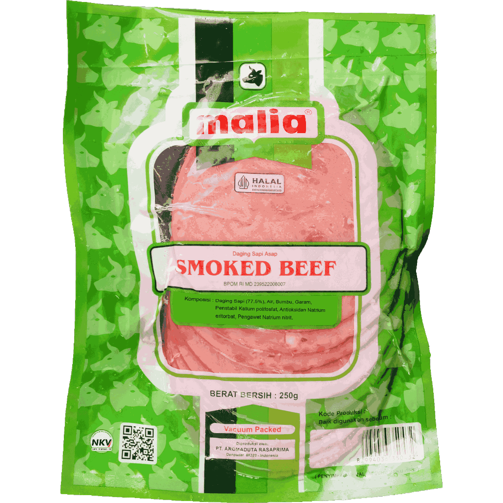 Malia Smoked Beef - 250gr