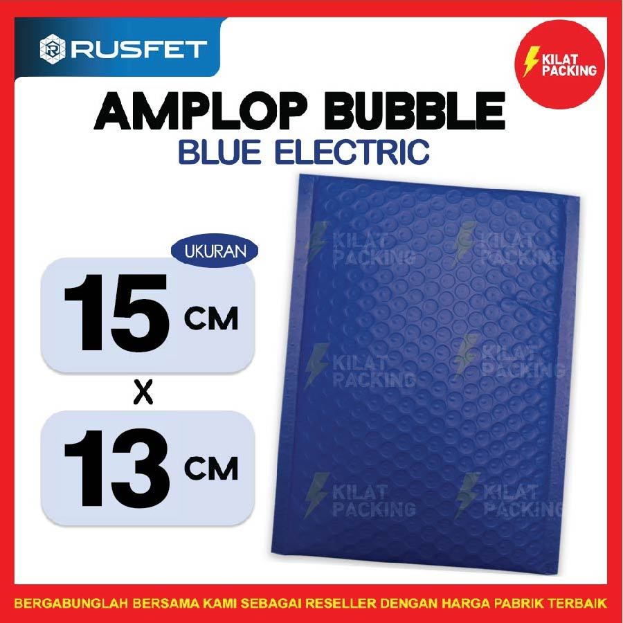 

Amplop Bubble Bubble Mailer Bubble Packing Premium Blue Electric 15x13cm Satuan Termurah