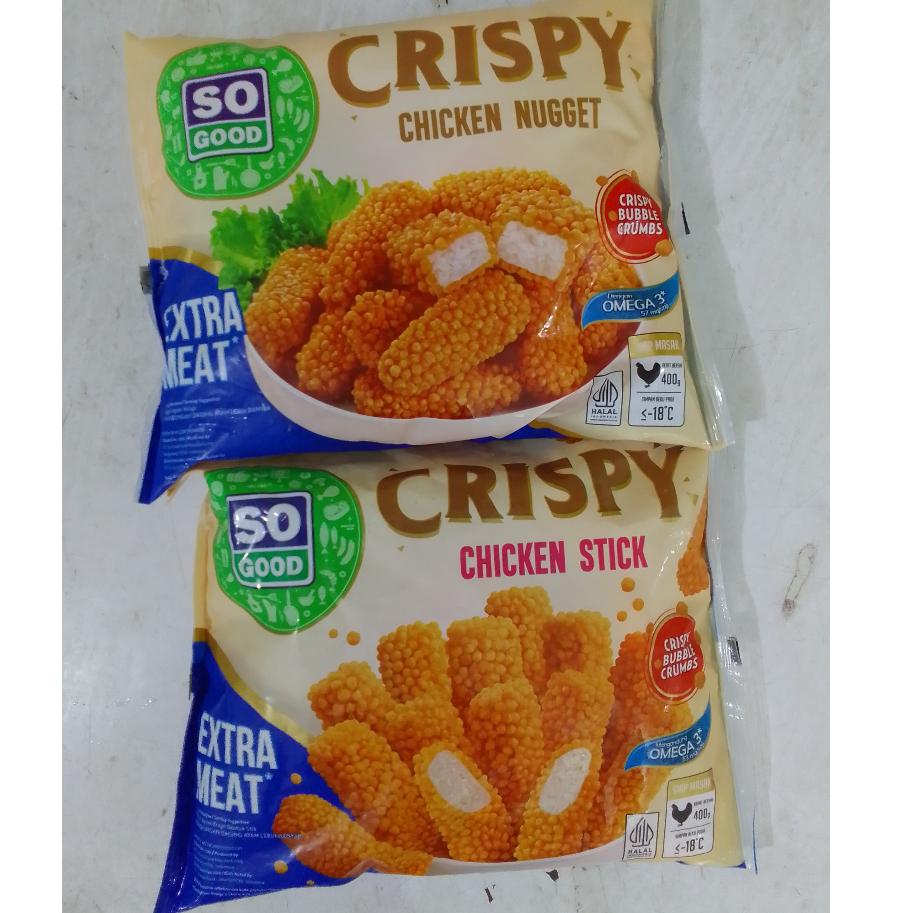 

So Good Crispy Chiken Naget 400gr