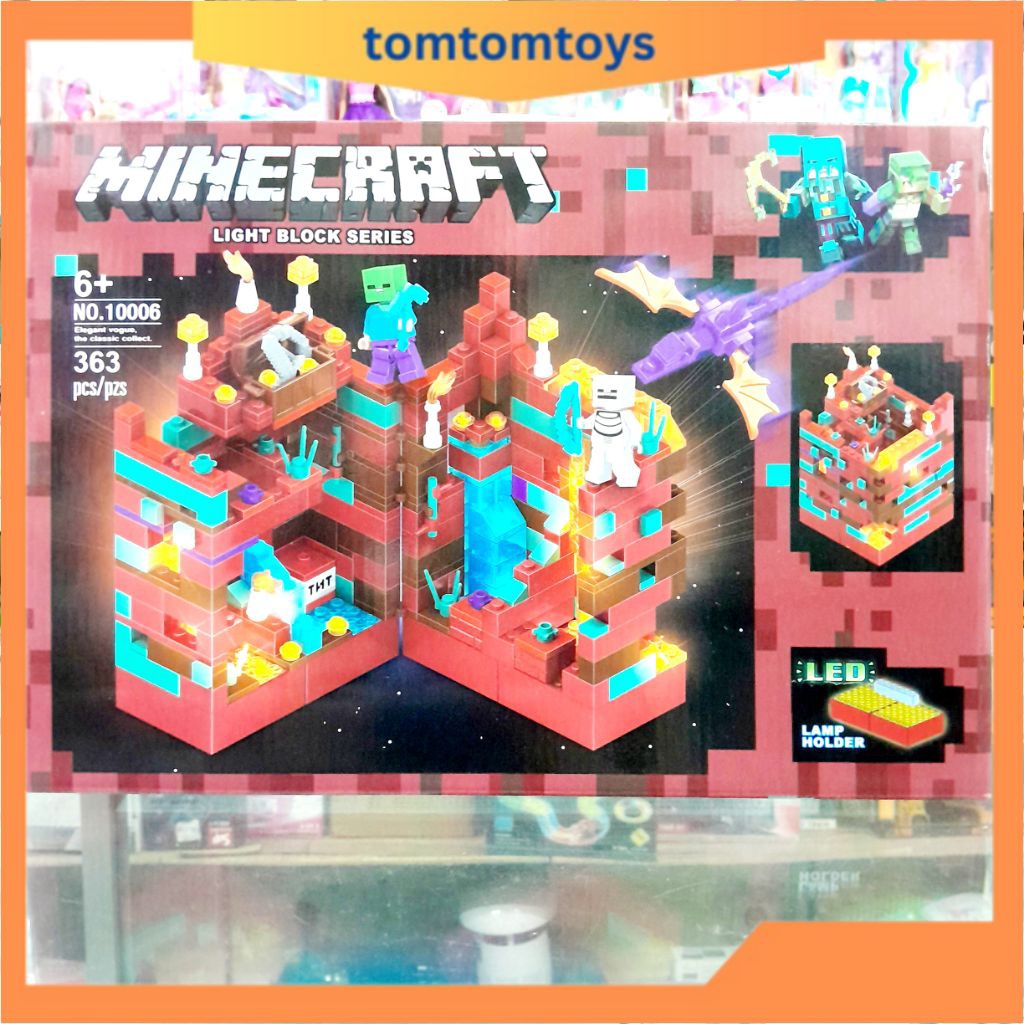 Blocks MY WORLD Bricks Light Block Series DIY World