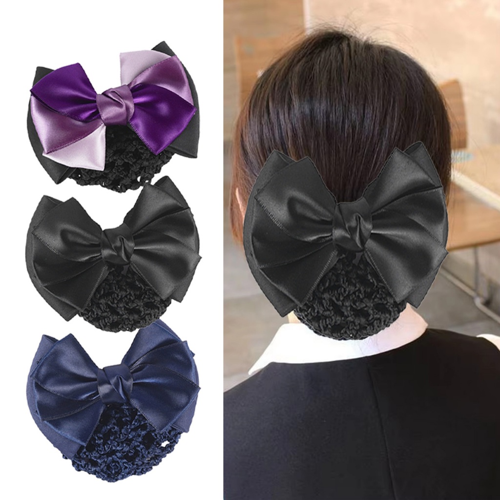 Jepit Rambut Hairnet  Warna Solid / Jepit hairnet anak perempuan /  harnet rambut korea / Harnet Ram