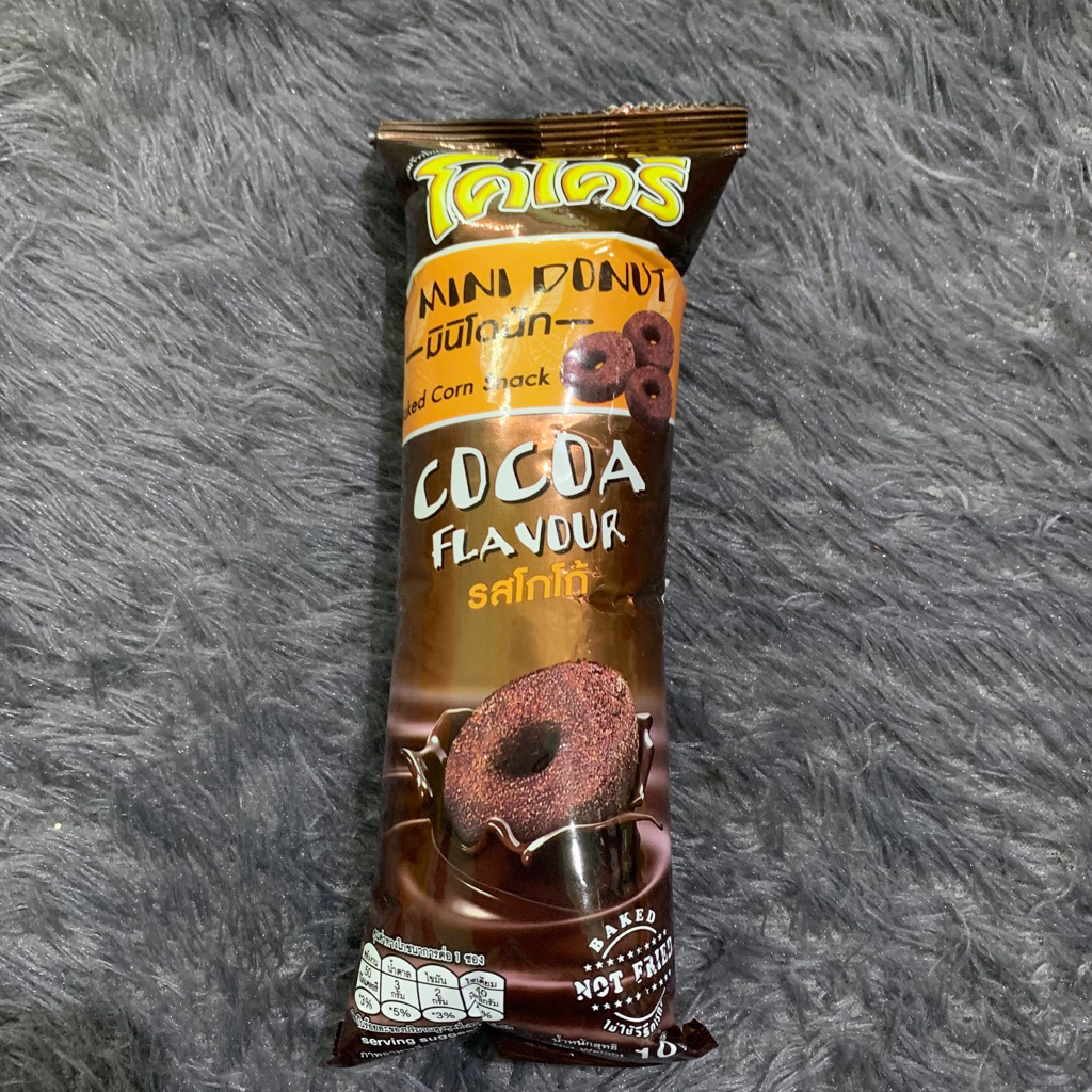 

Mini Donut snack coklat thailand