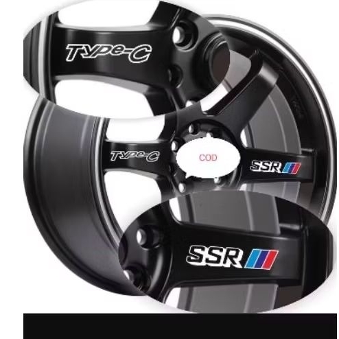 cutting stiker type c ssr pelek mobil