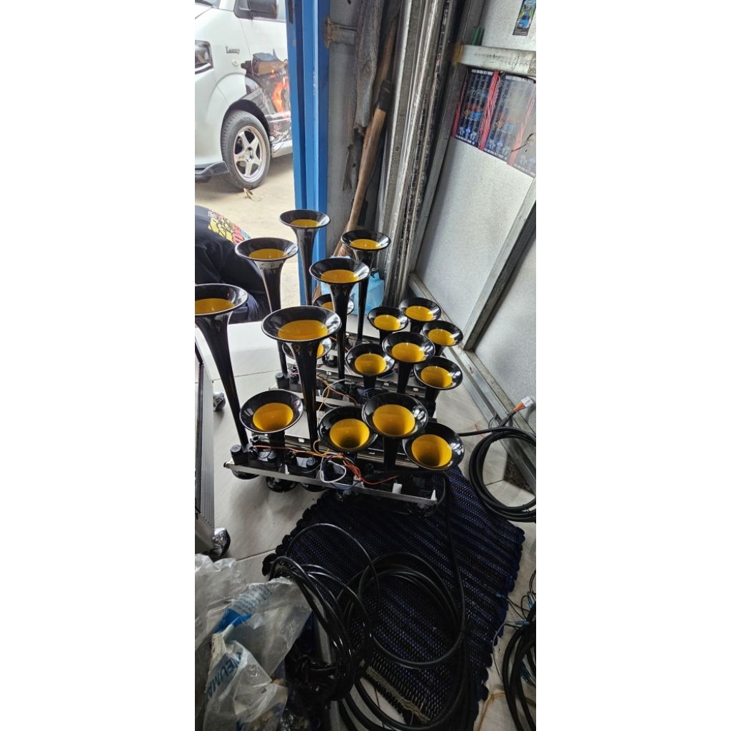 basuri v3 6 corong custom untuk 12 not logo B