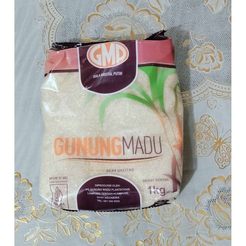 

GULA MANIS MEREK GUNUNG MADU ASLI 100% 1 KG