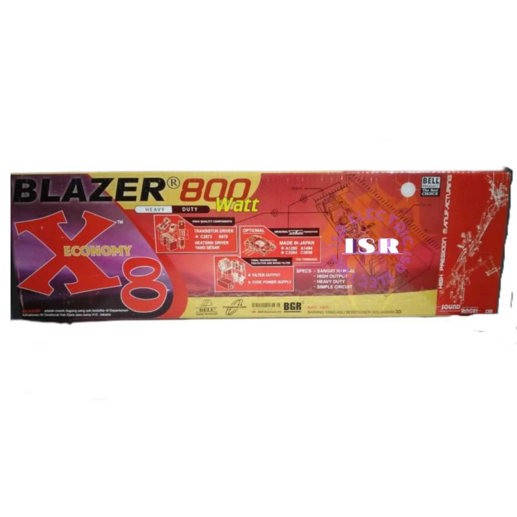 KIT BLAZER 800WATT ECONOMY X-8 BELL