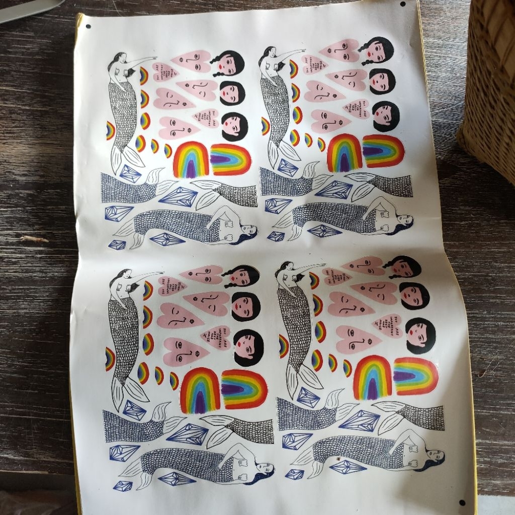 

Arta Derau - Stiker Mermaid