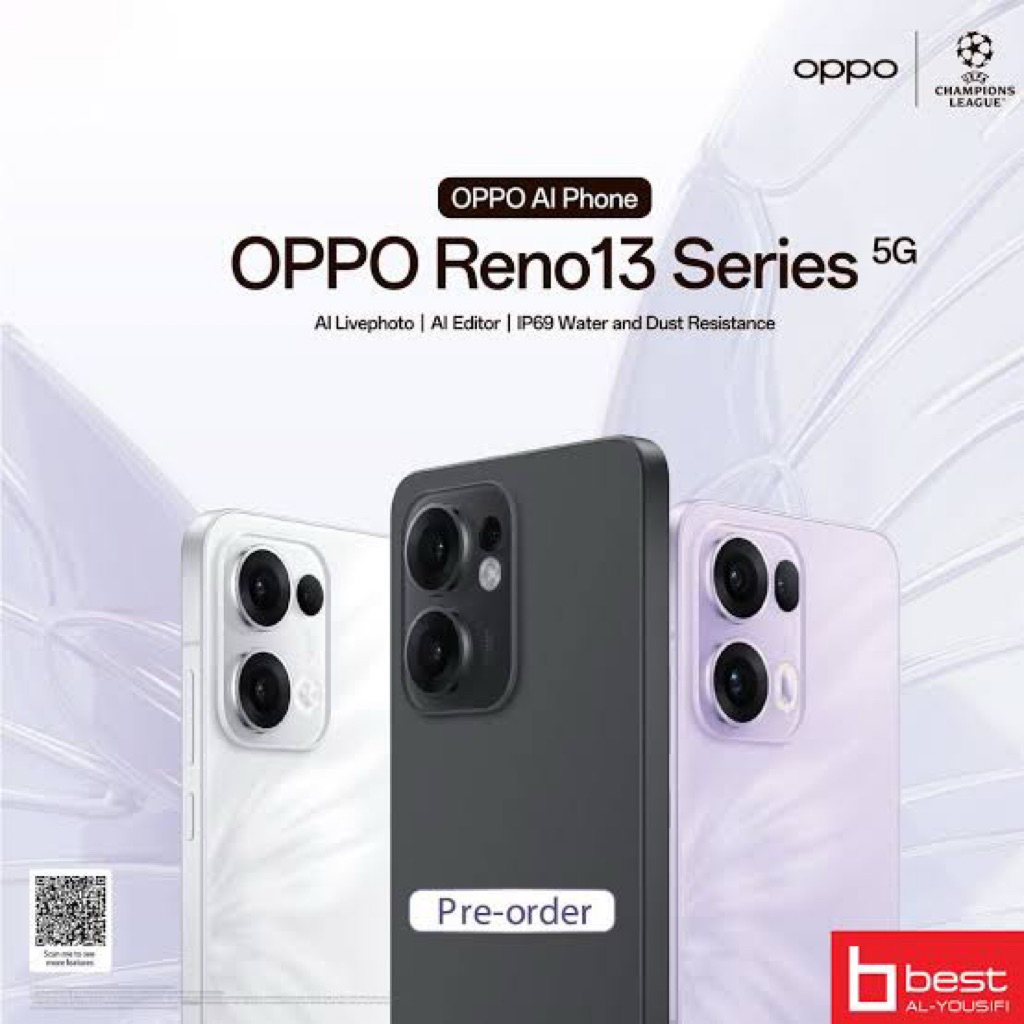 OPPO RENO 13 5G RAM 12GB INTERNAL 256GB GARANSI RESMI SPEK GAHAR HP MURAH GAMING DAN KONTEN KREATOR
