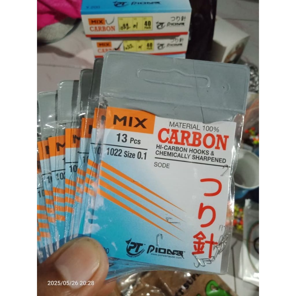 KAIL PANCING CARBON MIX SODE 1022 TANPA LUBANG