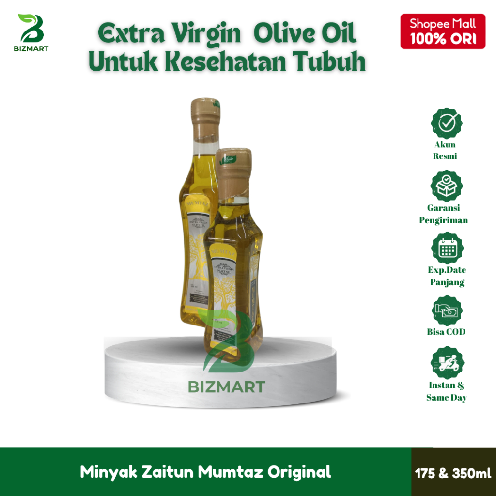 

Minyak Zaitun Mumtaz Original | Extra Virgin Olive Oil Tursina Untuk Kesehatan