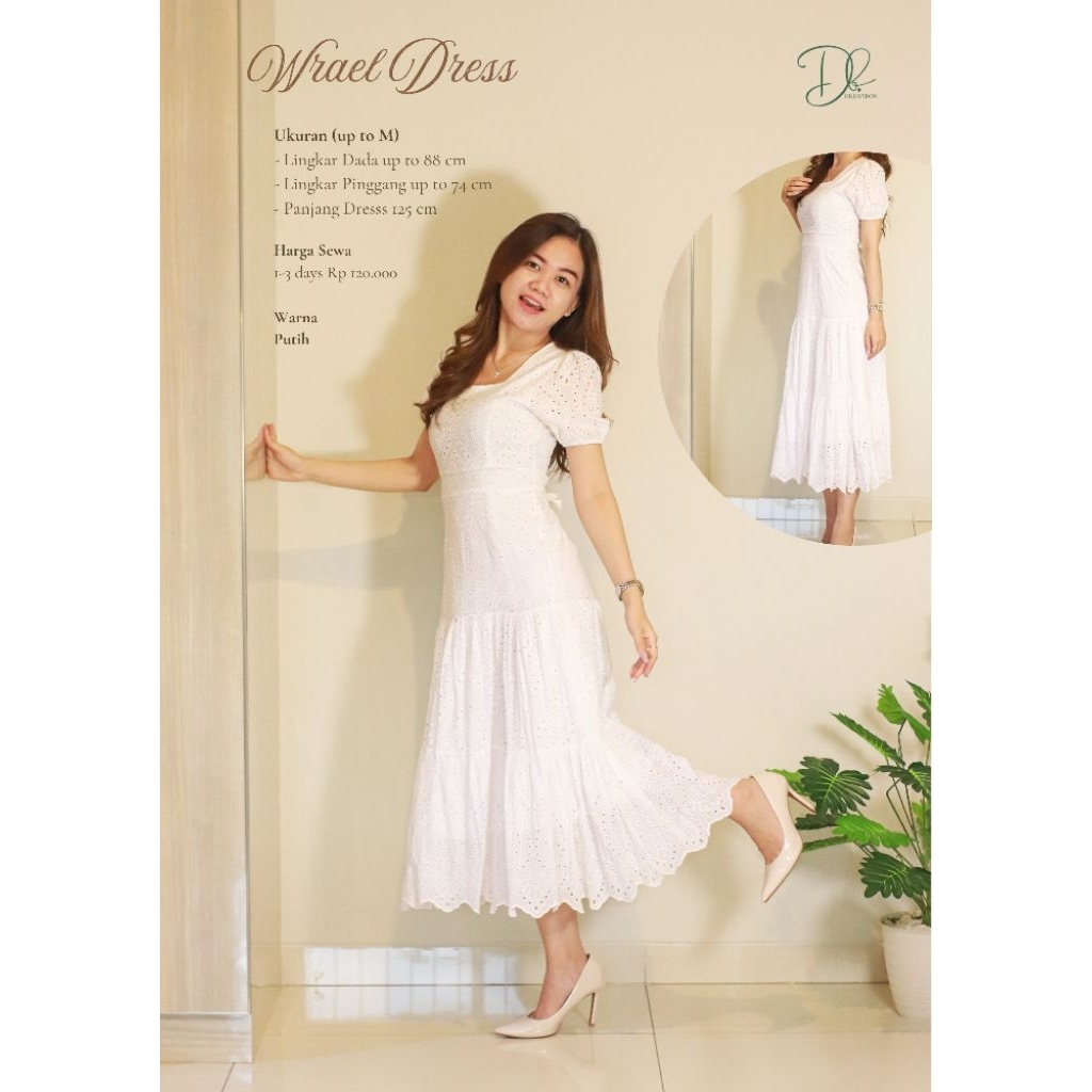 (SEWA/RENT) Wrael Dress - Dress Pesta - Dress Prewedding