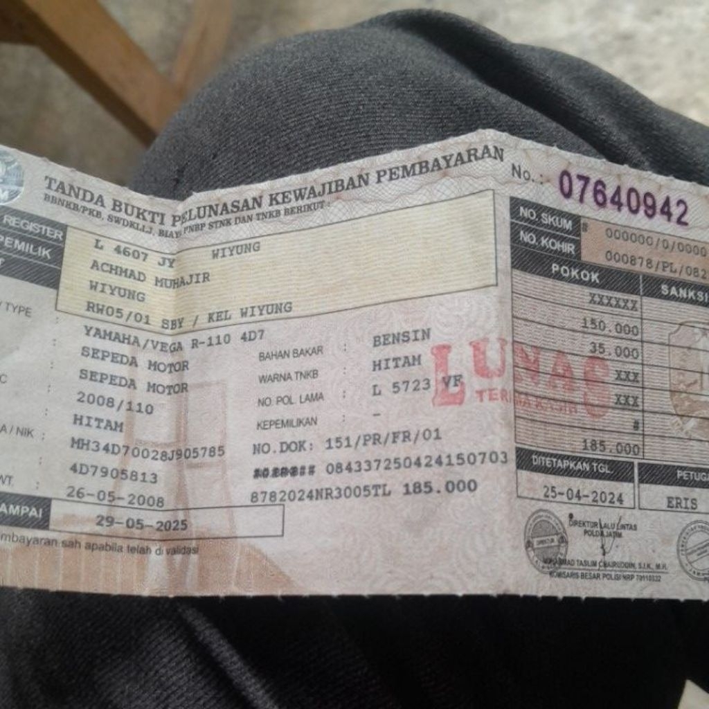 JASA BAYAR PAJAK MOTOR