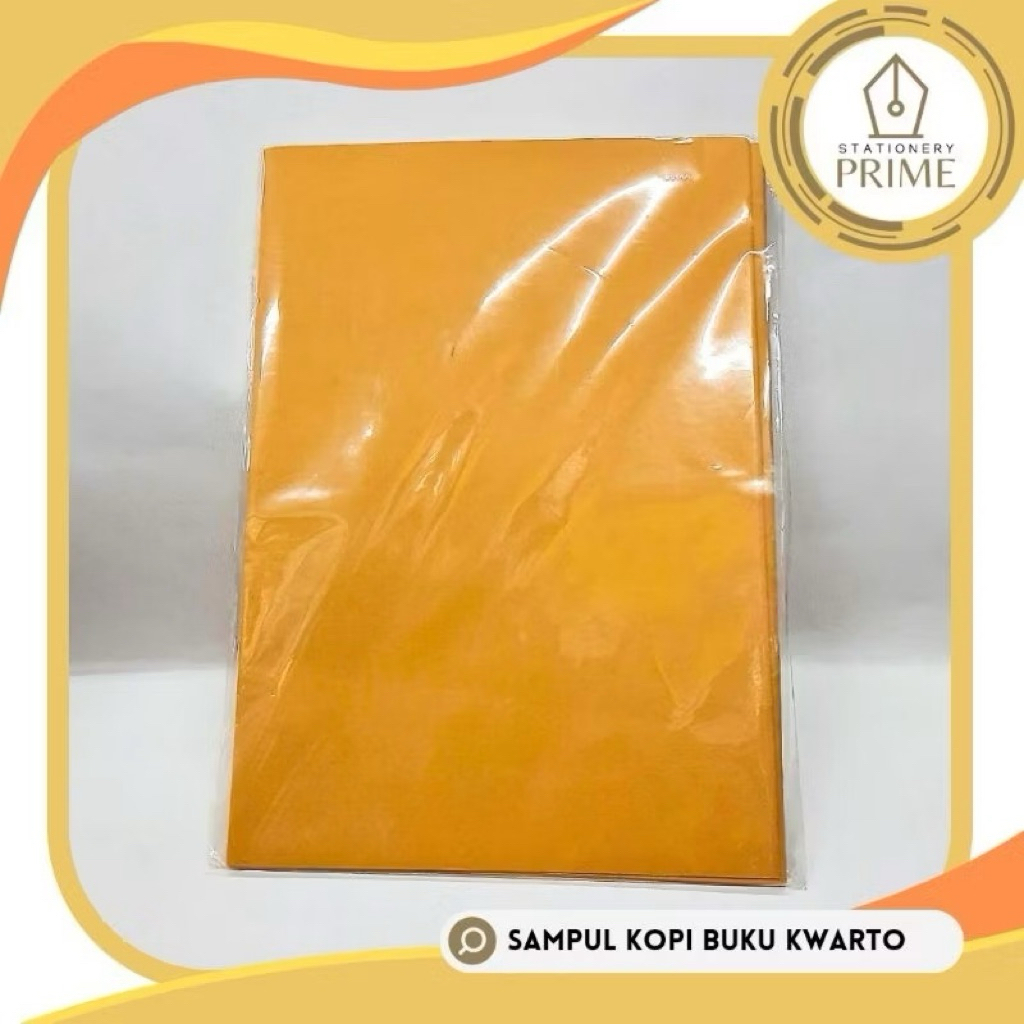 

Sampul Buku Tulis Ukuran Kwarto Kopi Polos Samson isi 20 Lembar
