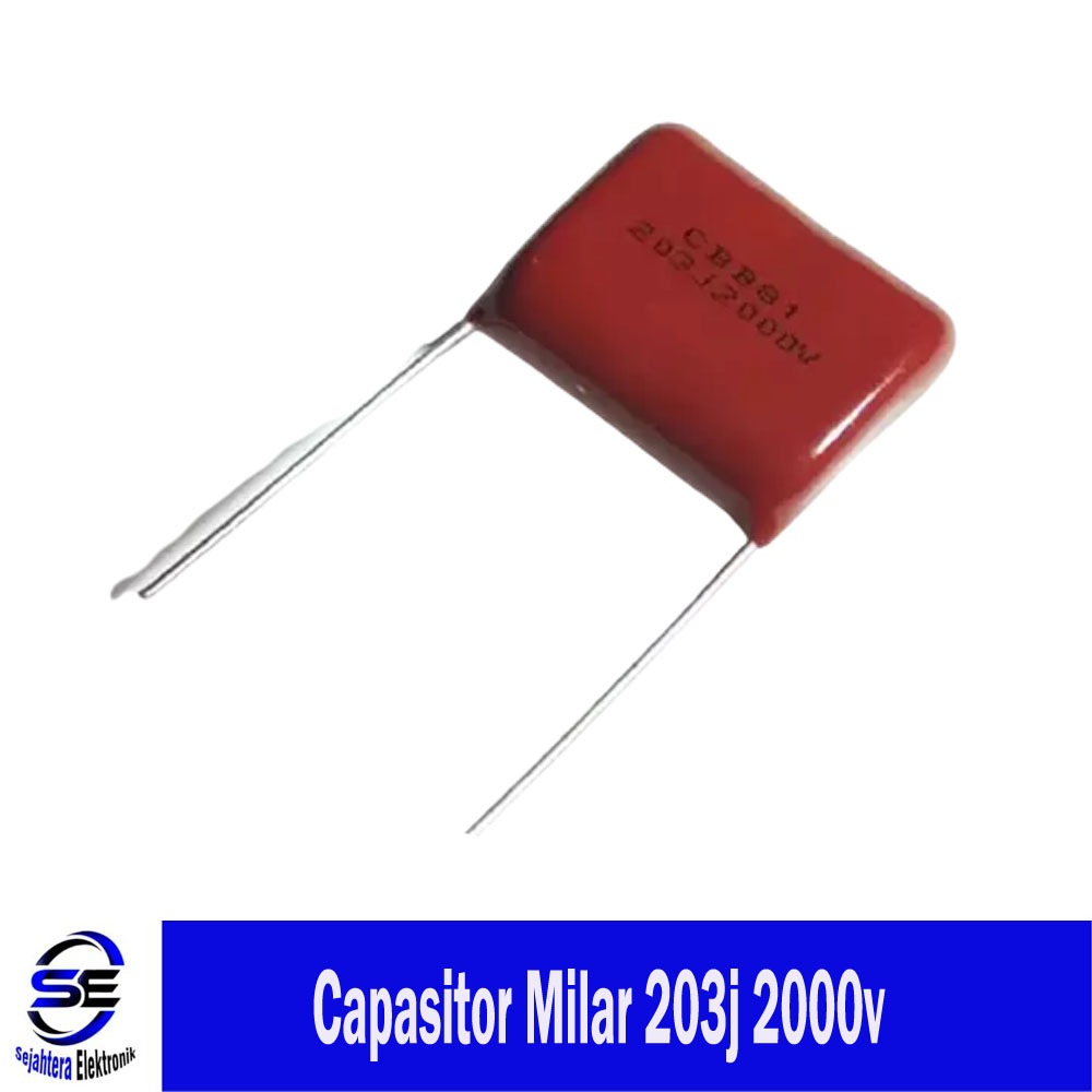 Capasitor Milar 203j 2000v - Kapasitor Milar 203j 2000v