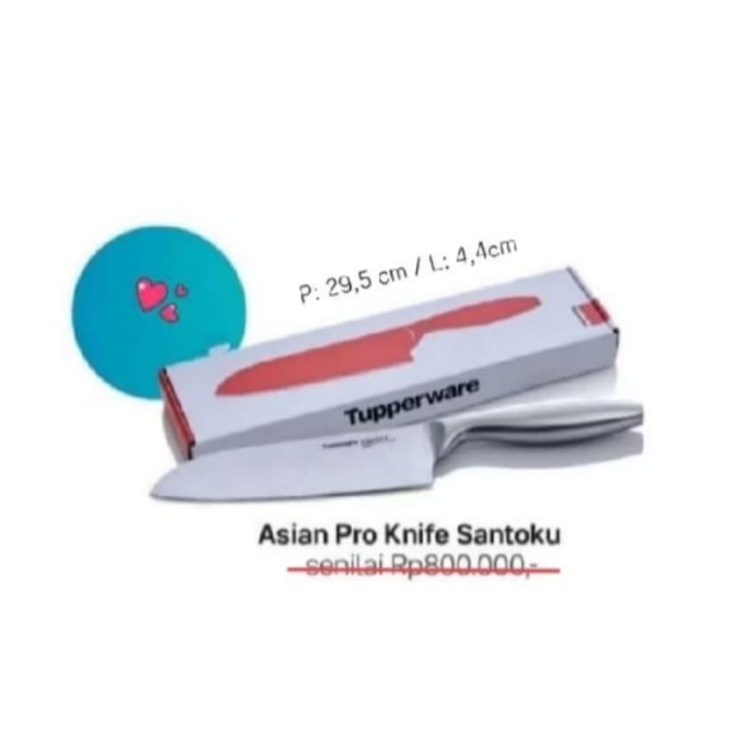 Chef knife / Kitchen knife /Paring knife/Pisau dapur / Pisau Tupperware/ Asian pro knife