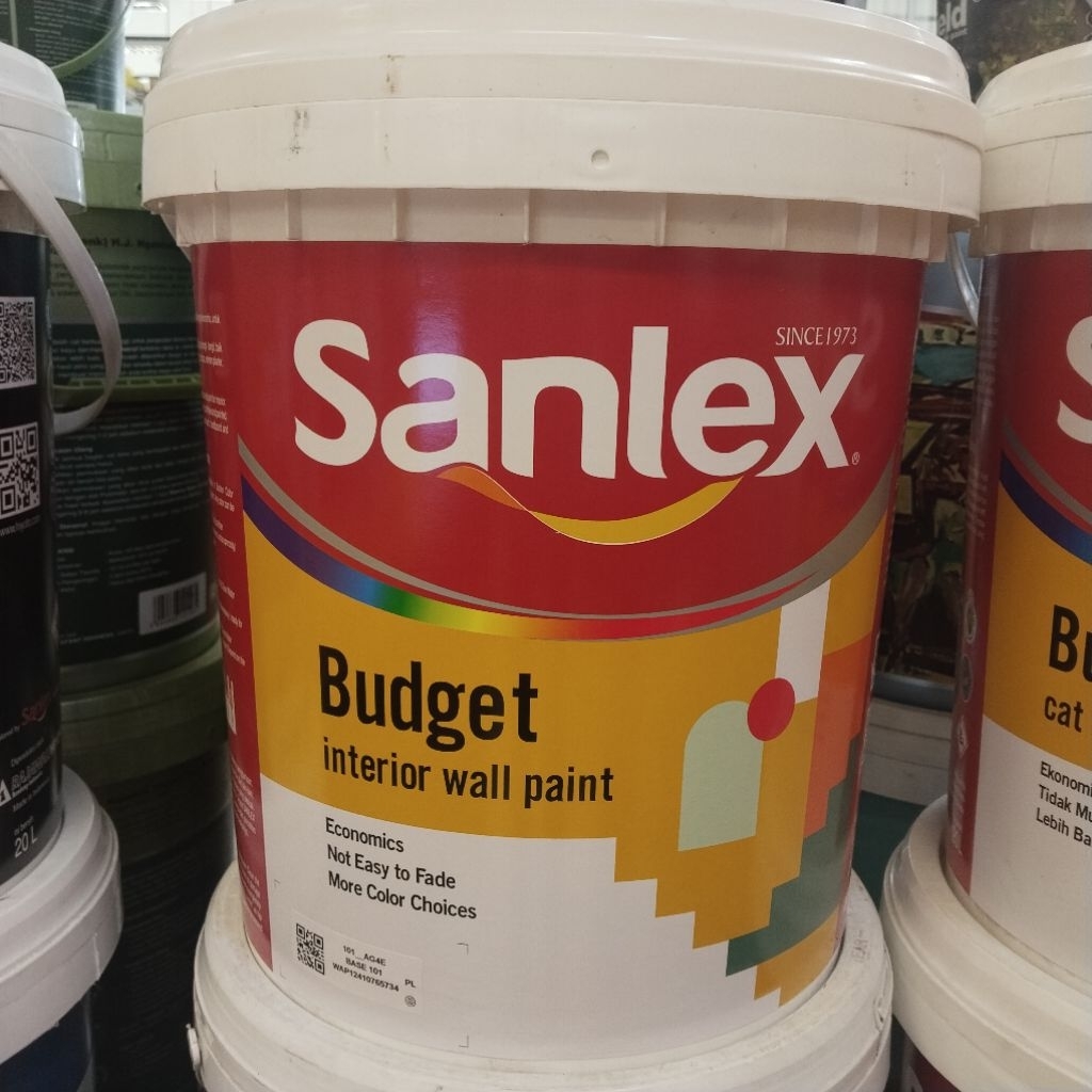 Cat tembok Sanlex Budget Putih 28kg