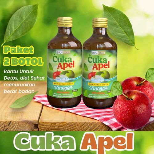 

Cuka Apel Bio Gold Minuman Fermentasi Apel Bantu Detox Tubuh Dan Jaga Pencernaan