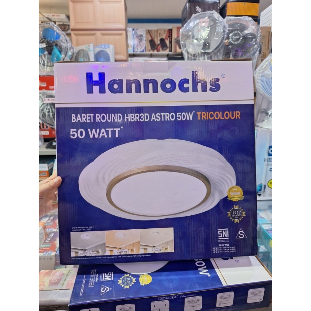 Hannochs Baret Round 50W 30W Lampu ceiling Lampu Plafon