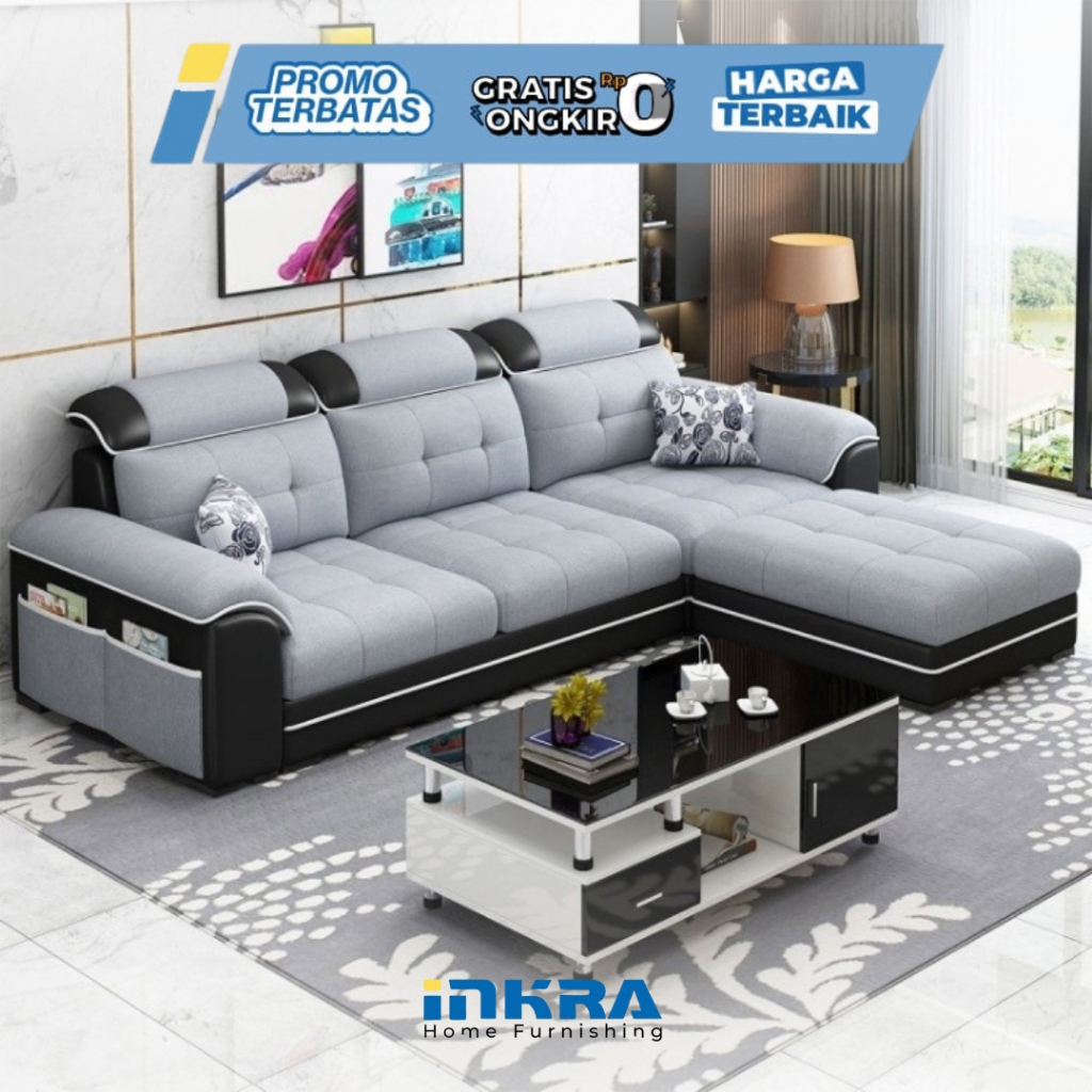 Sofa Minimalis Ruang Tamu Modern Tamu Letter L