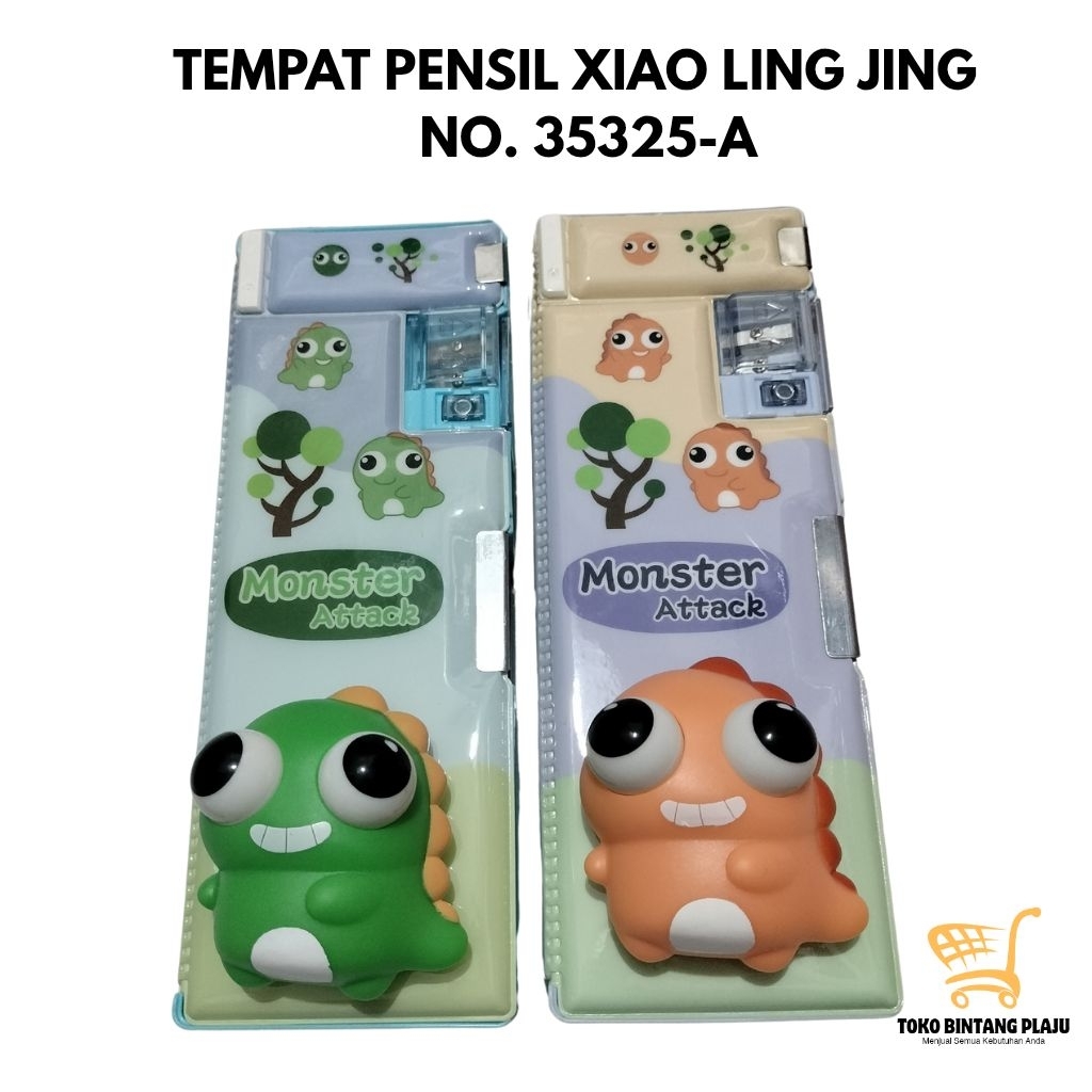 

TEMPAT PENSIL ANAK XIAO LING JING DINO