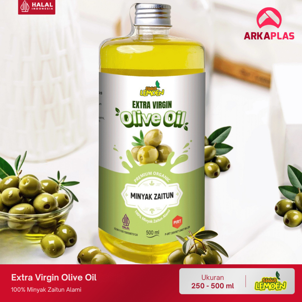 

Minyak Zaitun Extra Virgin Olive Oil Suur Lemoen By ARKAPLAS