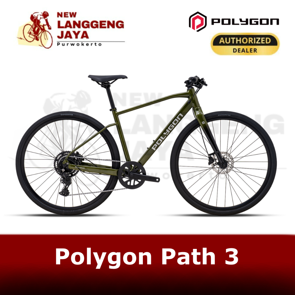 Polygon Sepeda Urban Hybrid Path 3