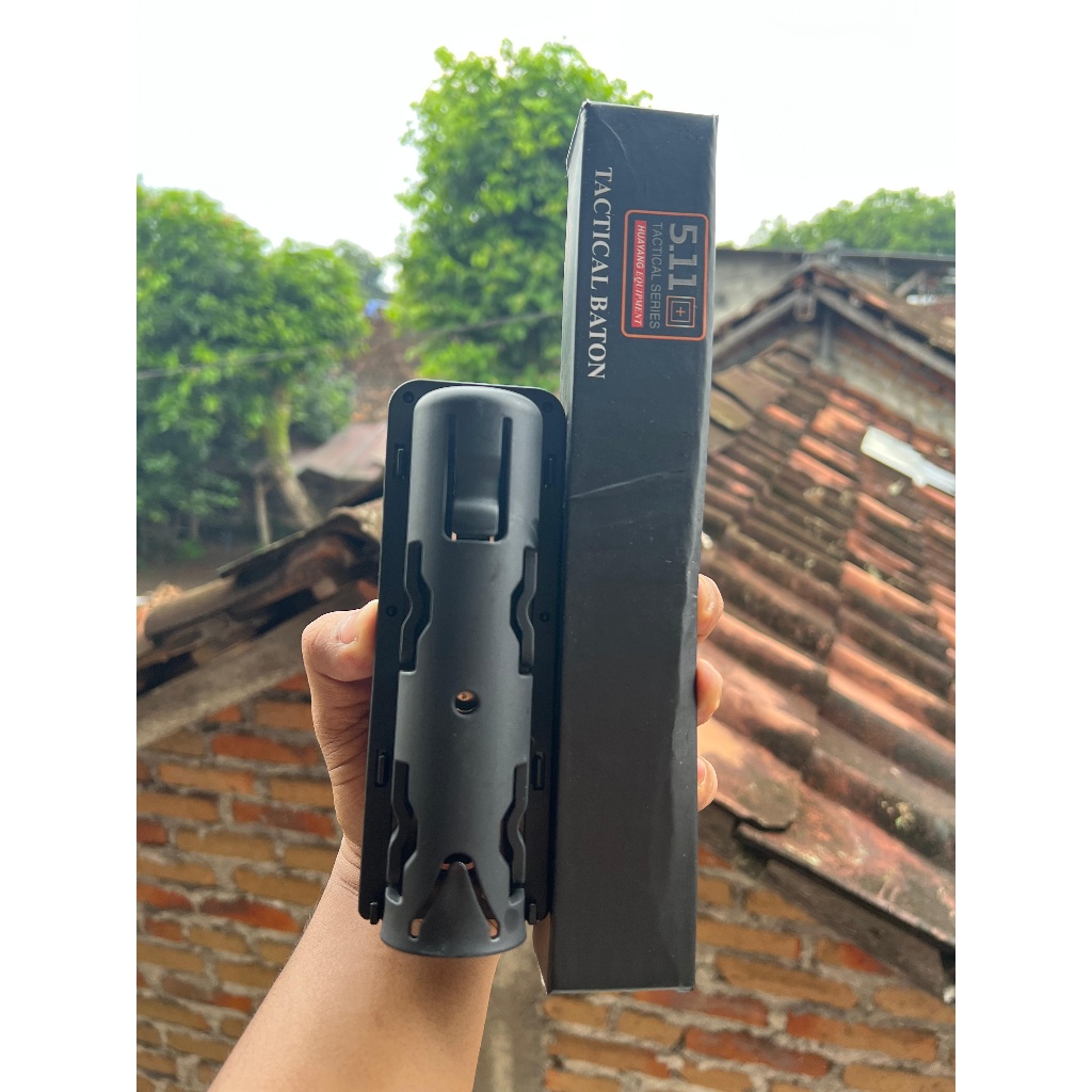 MURAH Stick Holster Baton /Holster Baton Stick / Sarung Baton termurah besi terbaru tactical otomati