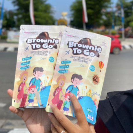 

BROWNIE TO GO | BROWNIES KERING | MIEMIE BROWNIE