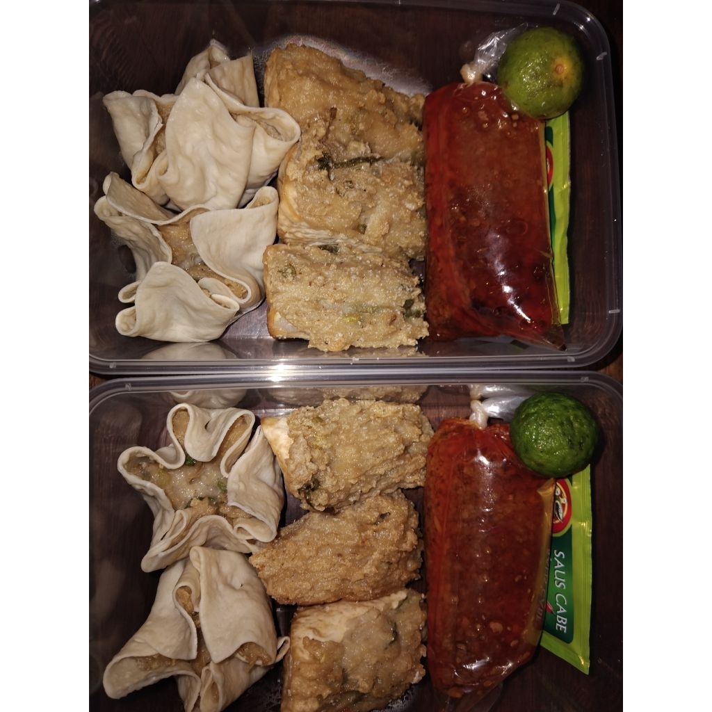 

Batagor Ikan Tenggiri Bumbu Kacang