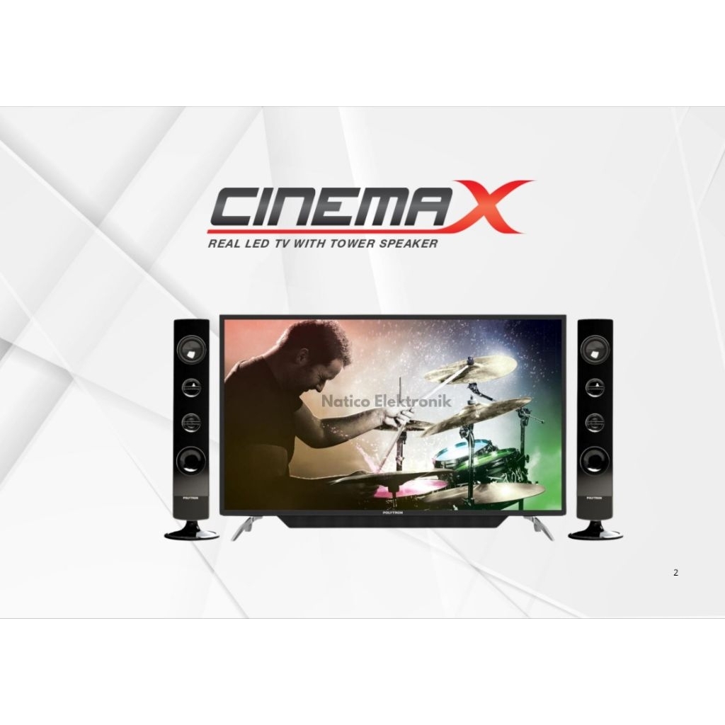 TV POLYTRON Cinemax Digital TV 24 Inch – PLD 24TV1855