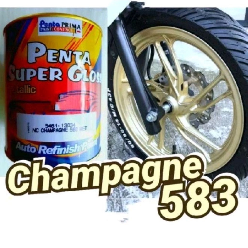 Cat  Penta Super Glos Emas Velg Vario Scoopy PCX Mas Muda Gold