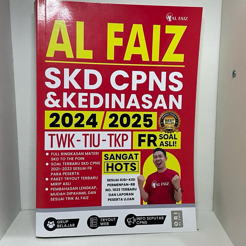 Preloved Buku SKD CPNS Al Faiz 2024/2025 Original